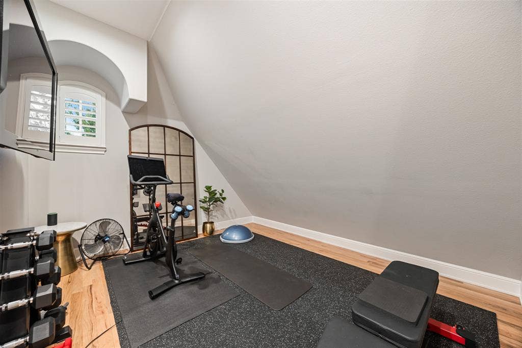 2201 Hanna Court, Midlothian, TX 76065 Bonus room set up as a private home gym, flexible for whatever you need it to be.