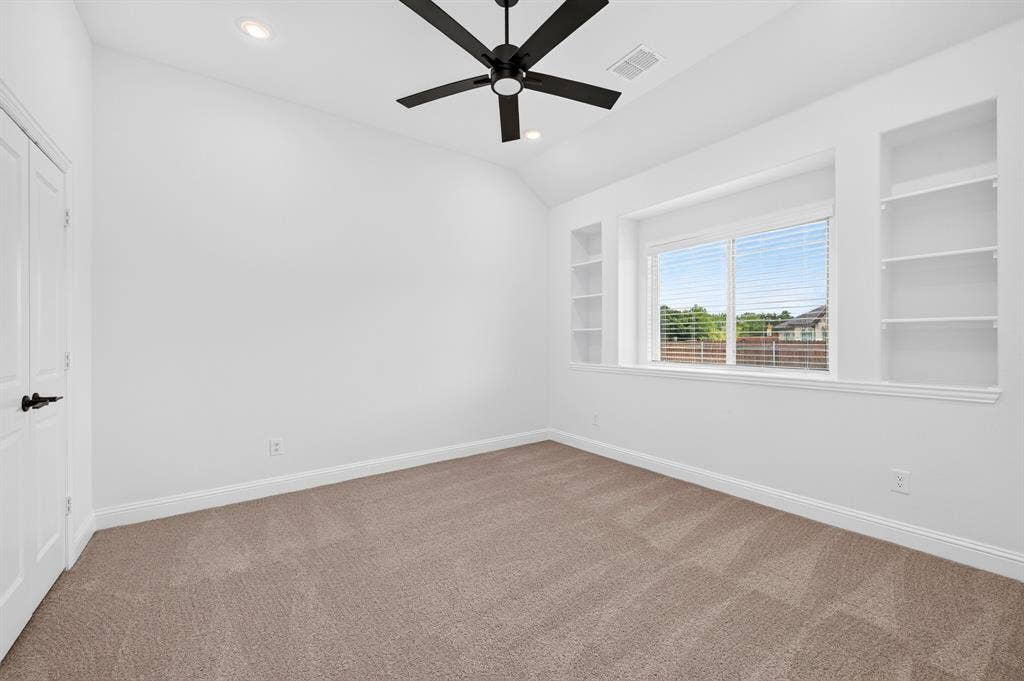 2600 Gavin Drive, Mansfield, TX 76063 Bedroom #1 with build in shelves