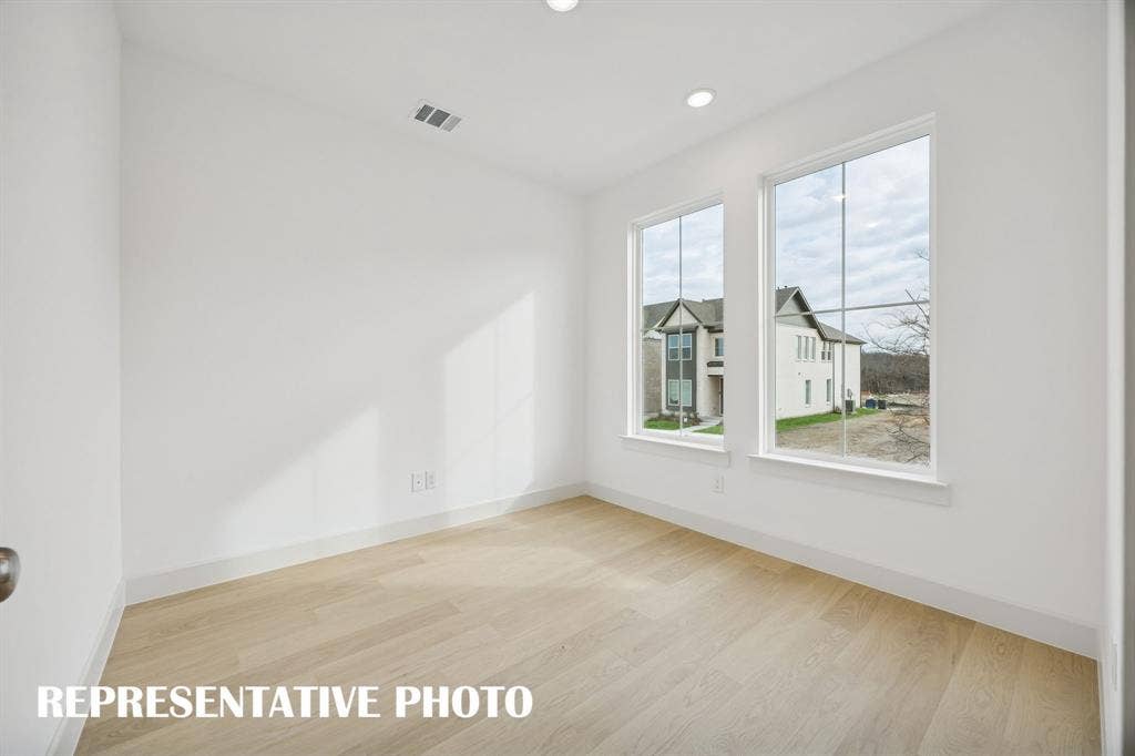 3737 Homer Court, McKinney, TX 75071 The professional working from home will appreciate this private home office with oversized windows providing tons of natural light. REPRESENTATIVE PHOTO