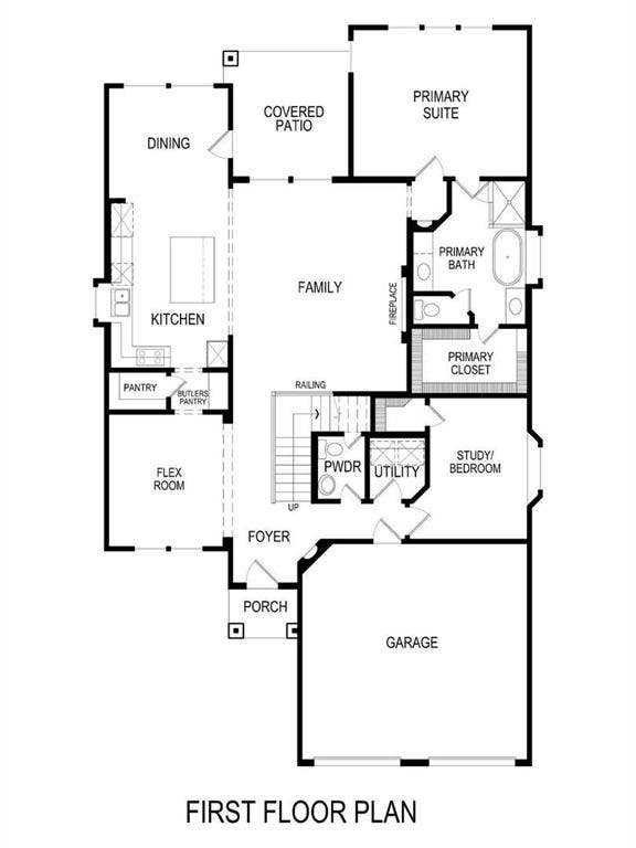 6314 White Creek Drive, Celina, TX 75009 Floor Plan