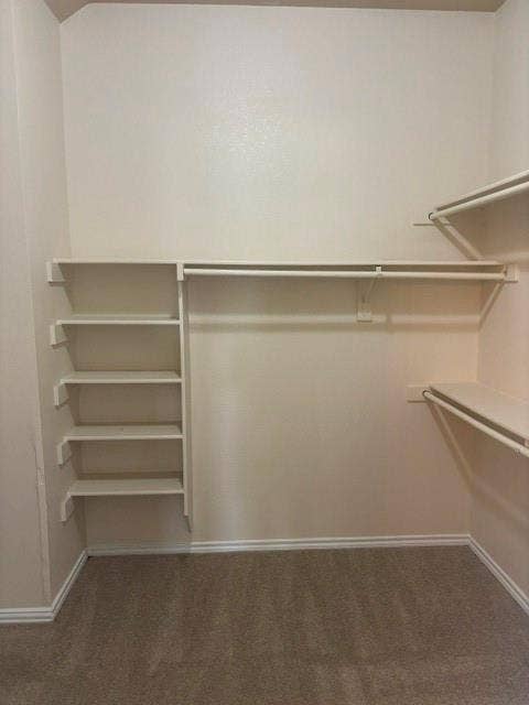 1111 Whitaker Way, Glenn Heights, TX 75154 Built-in shelving, multiple hanging rods, and neutral-toned wall paint
