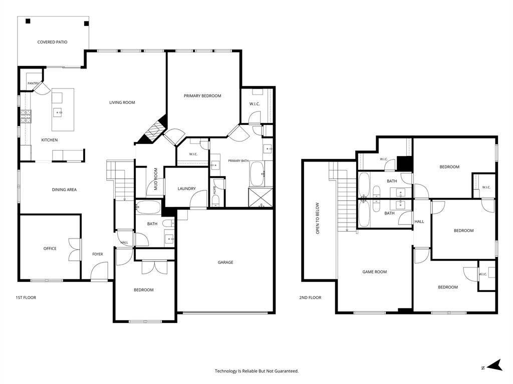 7008 Elk Springs Drive, Argyle, TX 76226 Floor plan is deemed highly reliable but not guaranteed.
