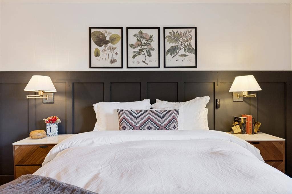 5938 Sandhurst Lane, #104, Dallas, TX 75206 5' Board & Batten Wooden Accent Wall
