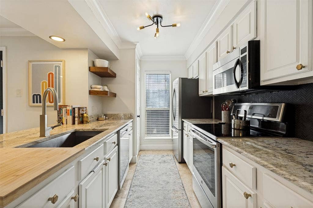 5938 Sandhurst Lane, #104, Dallas, TX 75206 Dallas White Granite