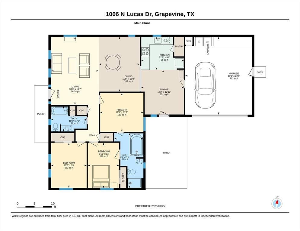 1006 N Lucas Drive, Grapevine, TX 76051 1006 N Lucas Drive, Grapevine, TX 76051