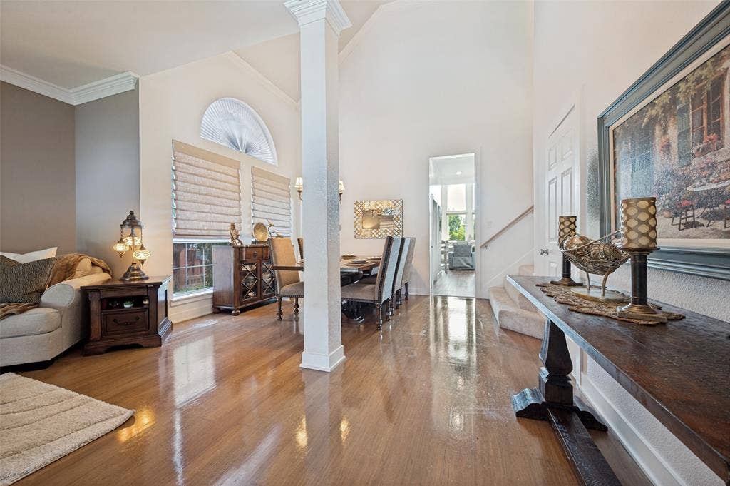 8524 Wellington Point Drive, Irving, TX 75063 Open formal living and dining room