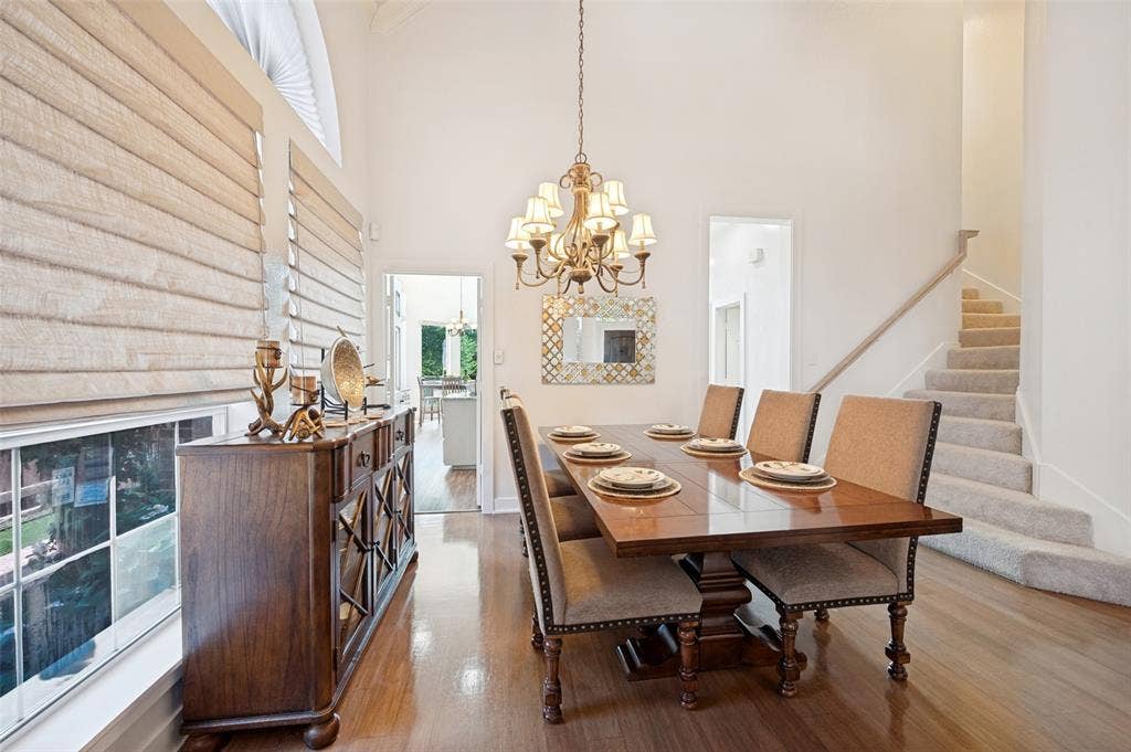 8524 Wellington Point Drive, Irving, TX 75063 Another view of the Dining room with easy access to the kitchen
