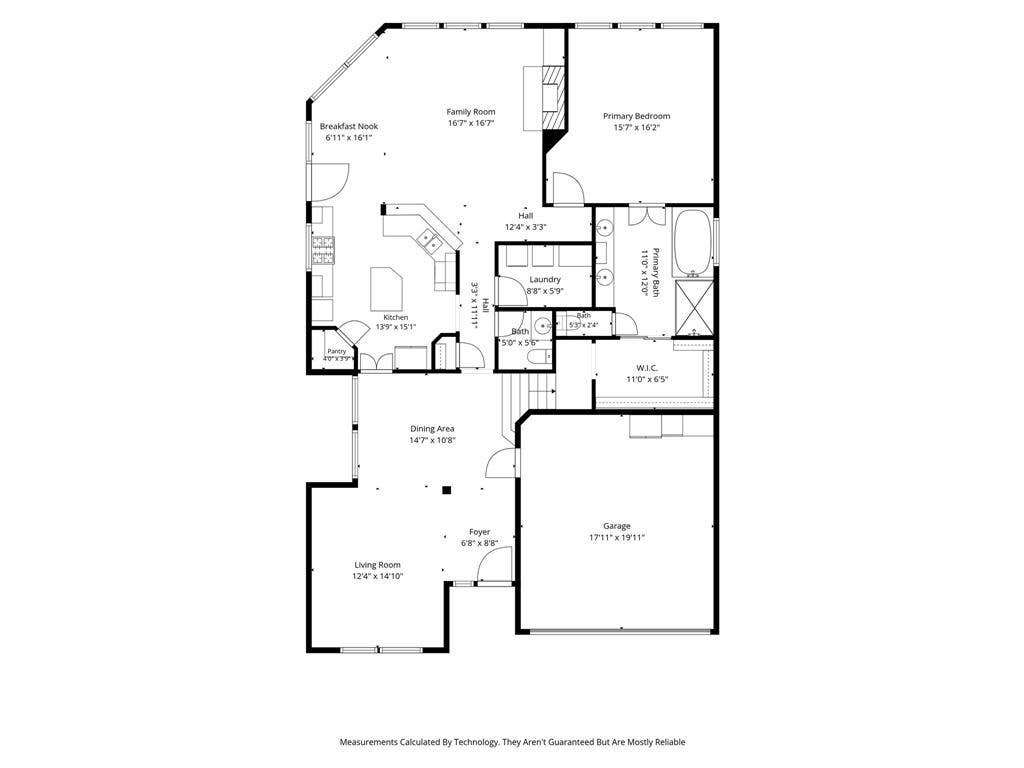 8524 Wellington Point Drive, Irving, TX 75063 Floor plan