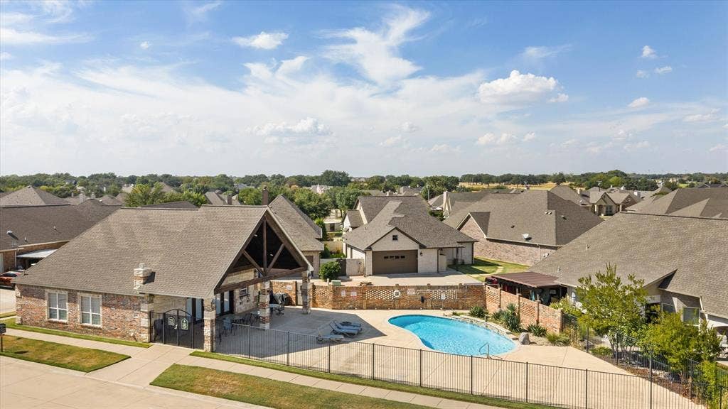 Community club house with pool.  Private use for residents.