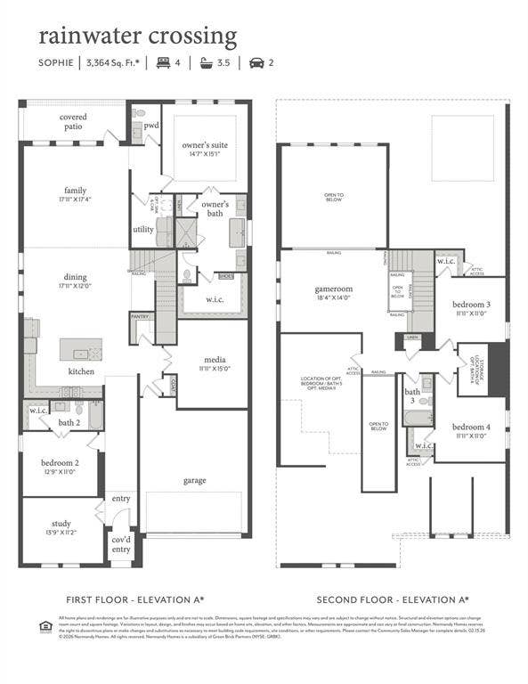 2308 Wispy Lane, Celina, TX 75009 With outstanding space and thoughtful design, our impressive Sophie plan offers your family the home of their dreams!