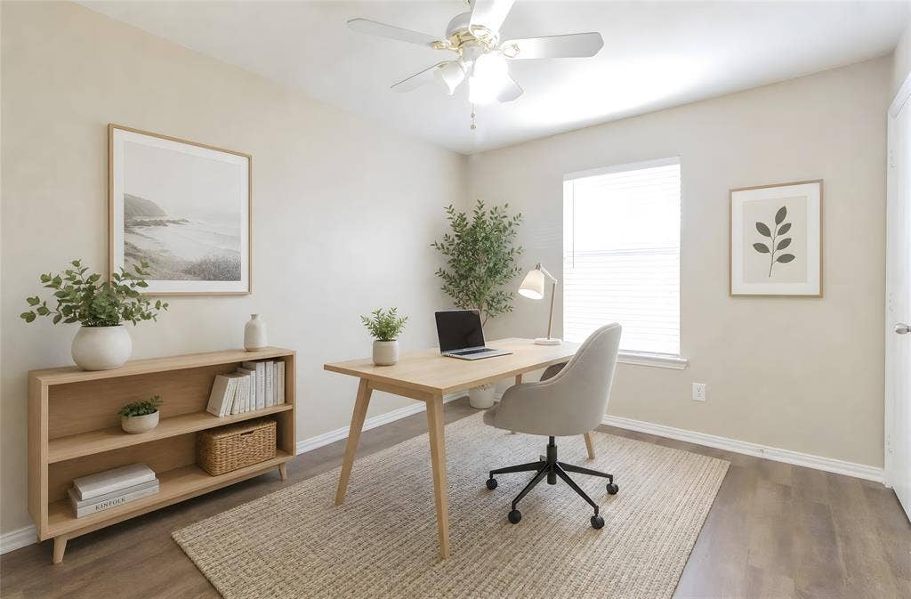1070 Mellanie Lane, Celina, TX 75009 bedroom 3 - staged as office
