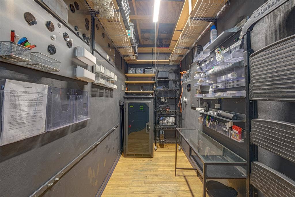 Media Storage Closet