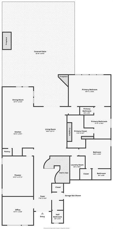 467 Mayfair Lane, Frisco, TX 75033 Floor plan