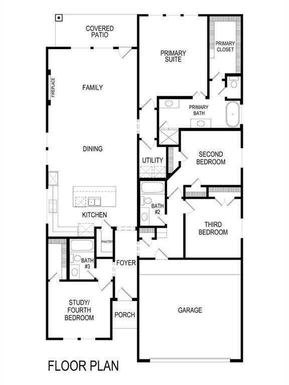 3208 Hidden Valley Drive, Anna, TX 75409 Floor Plan