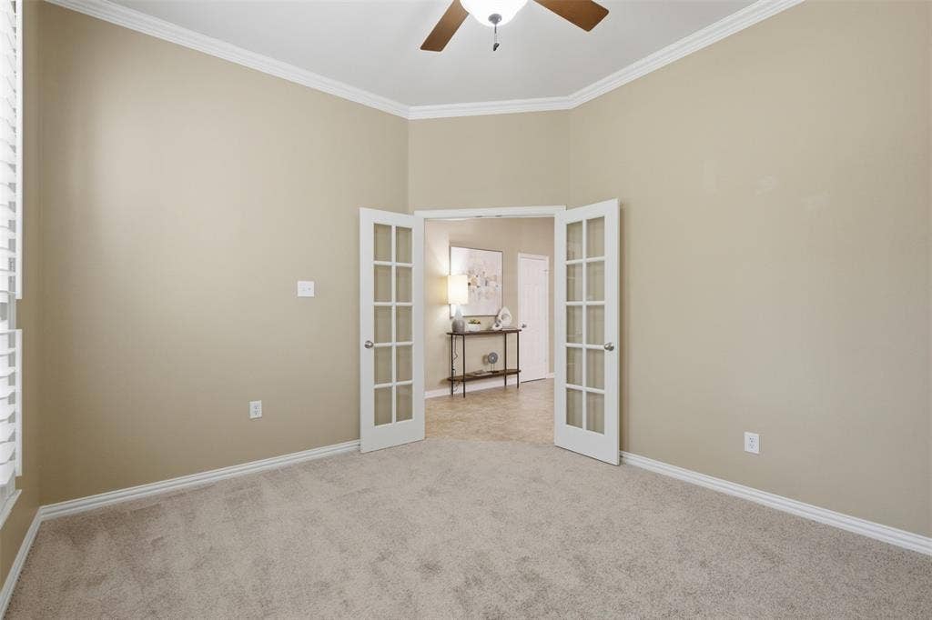 7616 Copper Mountain Lane, McKinney, TX 75070 Office with french doors