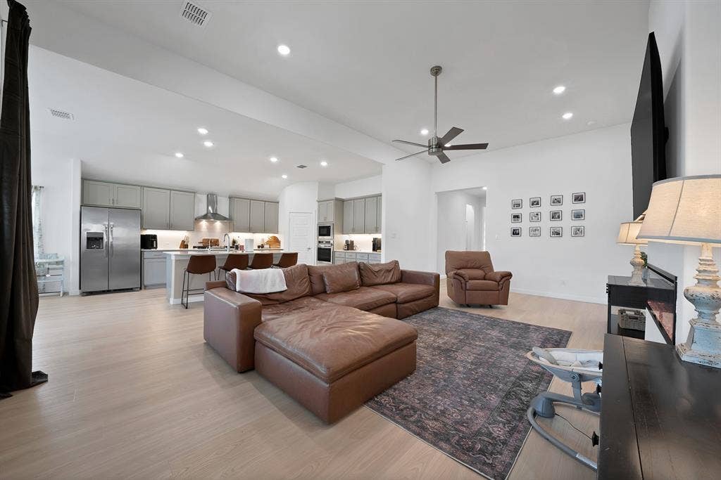 3701 Turpin Drive, Princeton, TX 75071 Family room looking towards the kitchen.