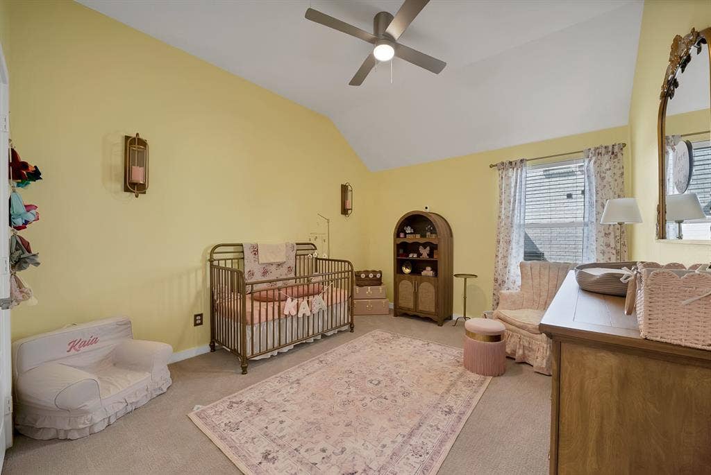 3701 Turpin Drive, Princeton, TX 75071 #1 - Super cute, spacious secondary bedroom with carpet and a ceiling fan.