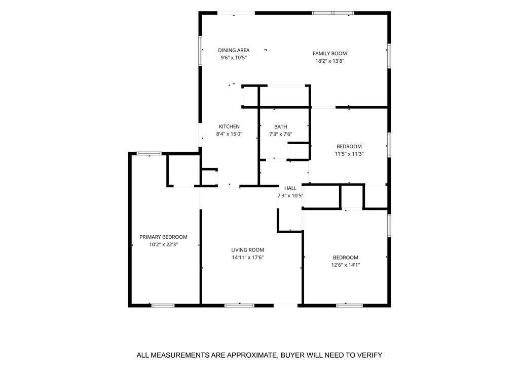 3720 Trice Avenue, Waco, TX 76707 Floor plan