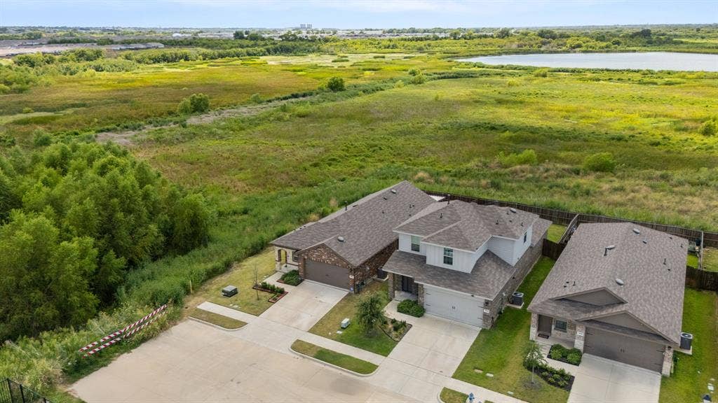 Expansive natural landscape with a prominent water feature