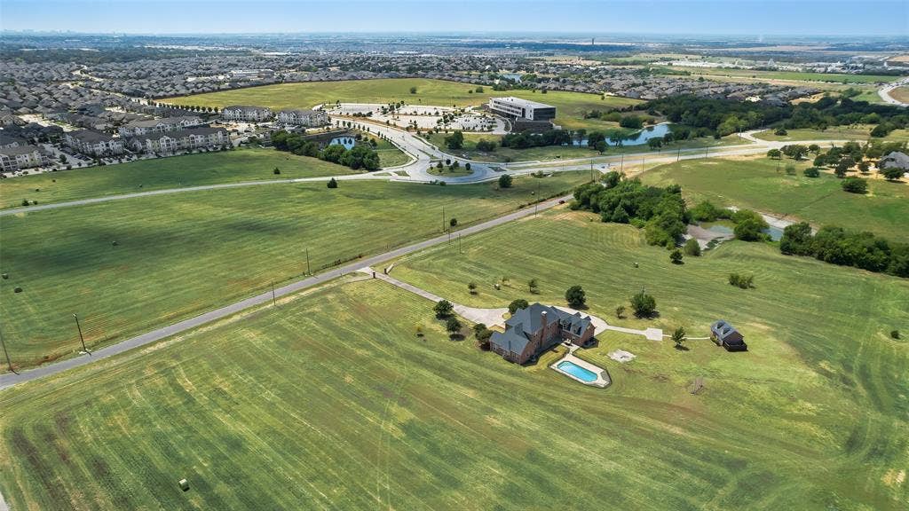 1122 County Road 1224, Celina, TX 75009 Collin College Celina Campus located to the top right of the photo.