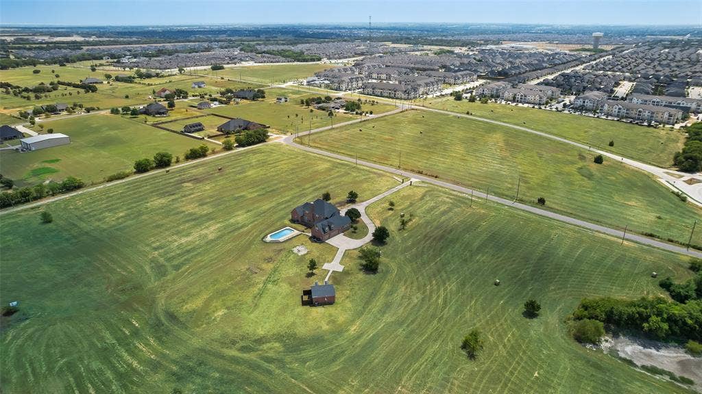 1122 County Road 1224, Celina, TX 75009 Aerial View!