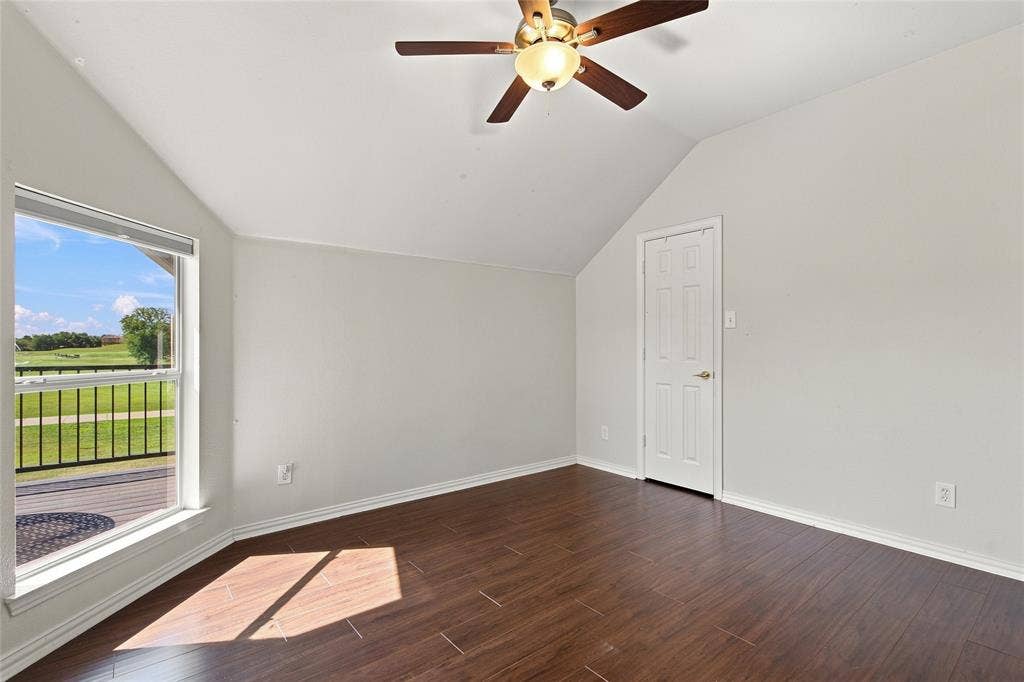 1820 Forest Bend Lane, Keller, TX 76248 Upstairs bedroom with closet and views with connected bathroom.
