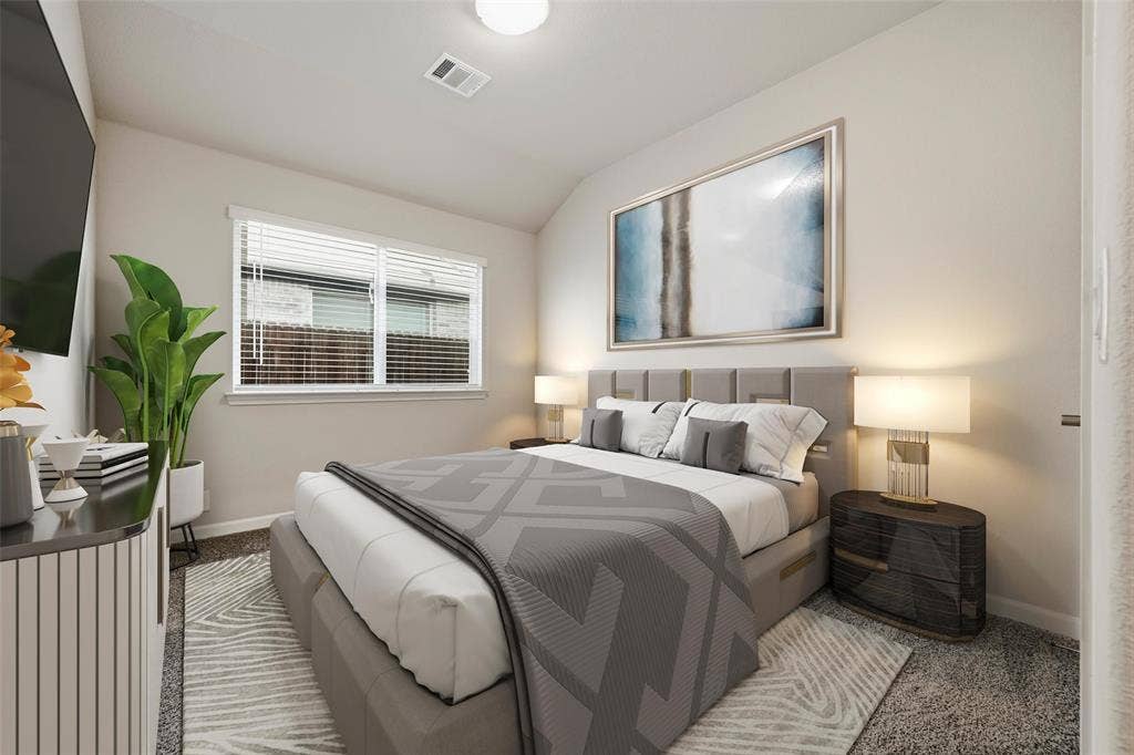 4425 Ridgehurst Lane, Fort Worth, TX 76036 Bedroom 1 virtually staged