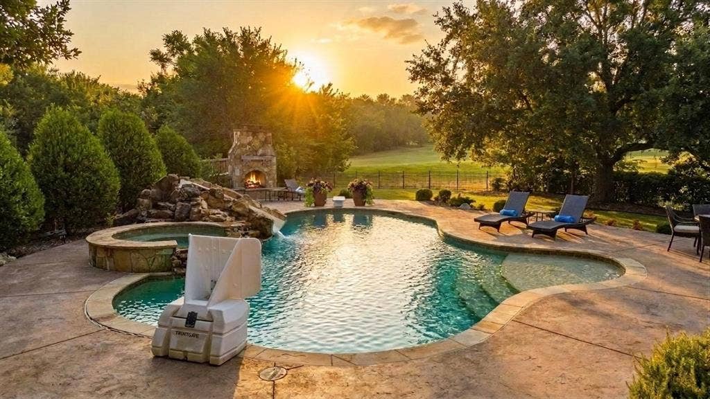 1712 Singletree Court, McKinney, TX 75072 You could never build this twice. The home, lot and views all together are one of a kind.