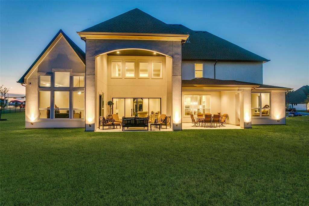 1021 Williams Lane, Copper Canyon, TX 75077 Beautiful Outdoor Lighting.