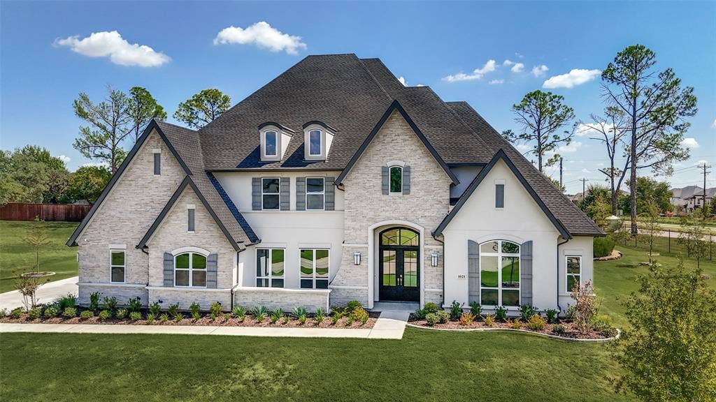 1021 Williams Lane, Copper Canyon, TX 75077 Stunning Front Elevation.