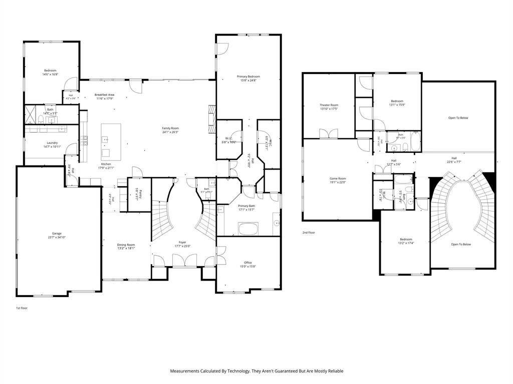 1021 Williams Lane, Copper Canyon, TX 75077 Floor Plan