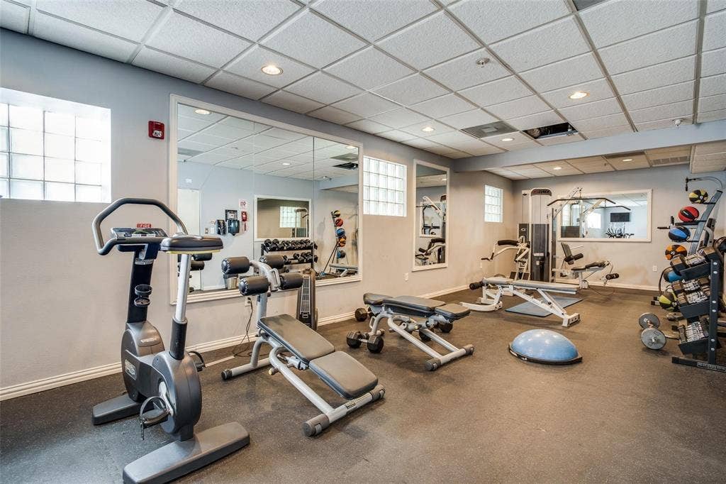 2305 Worthington Street, #104, Dallas, TX 75204 Fitness center at The Belvedere included.