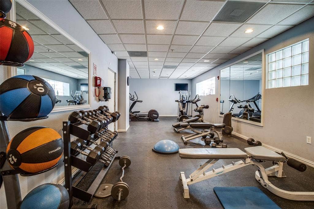 2305 Worthington Street, #104, Dallas, TX 75204 Fitness center at The Belvedere included.