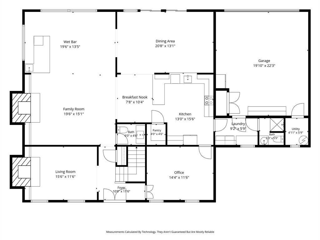 4316 Springbranch Drive, Benbrook, TX 76116 Floor plan