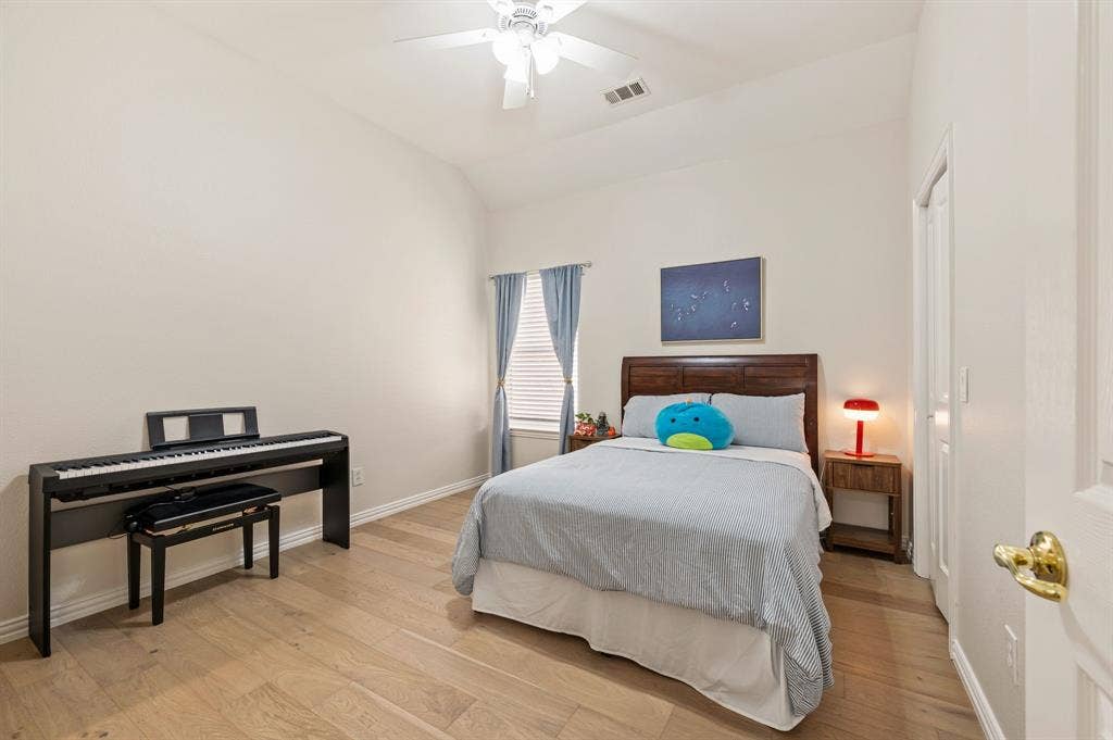 2404 Watercrest Drive, Keller, TX 76248 Bedroom #3 has an ensuite bathroom. Ideal as a guest suite.
