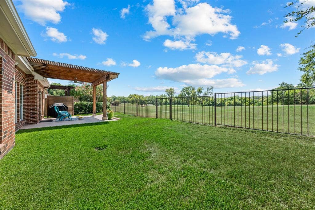 2404 Watercrest Drive, Keller, TX 76248 Inviting and low-maintenance backyard.