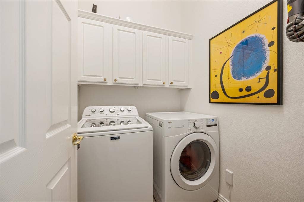 2404 Watercrest Drive, Keller, TX 76248 Laundry next to the kitchen.