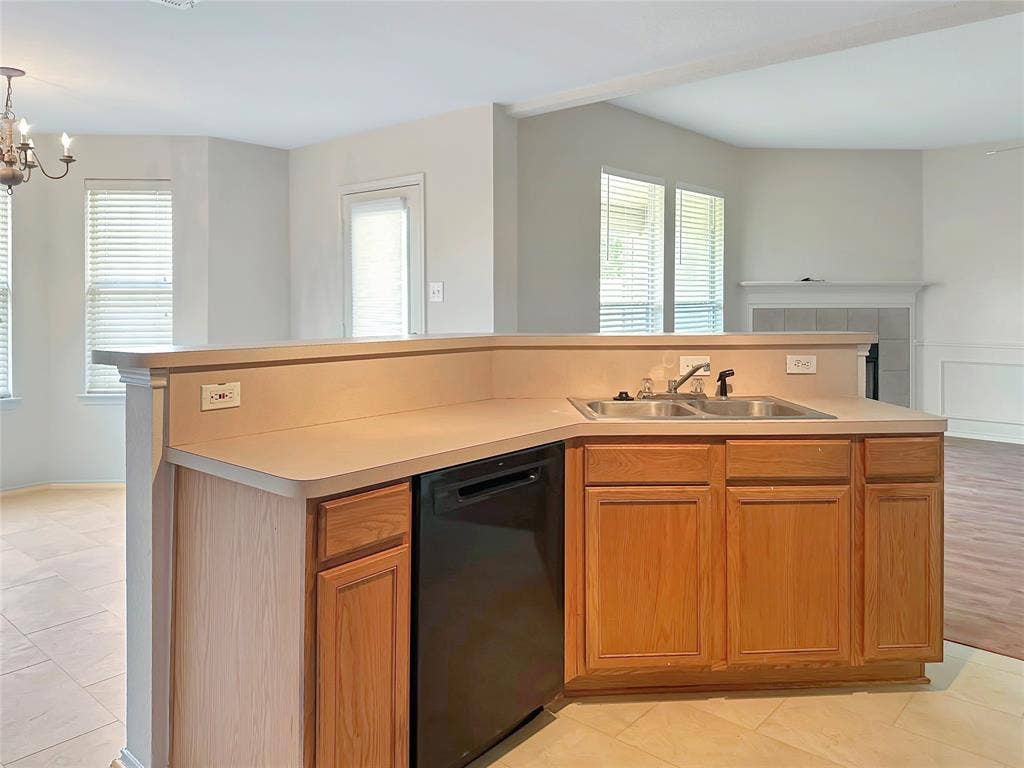 3457 Newgate Street, Midlothian, TX 76065 View from kitchen into the dining area