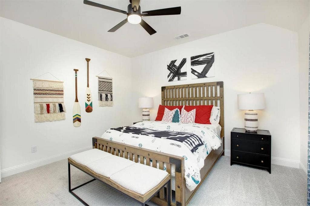 2712 Oak Blossom Drive, McKinney, TX 75071 The Brynlee Bedroom 4