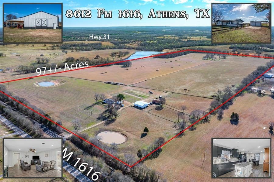 Property photo for 8612 Fm 1616, Athens, TX