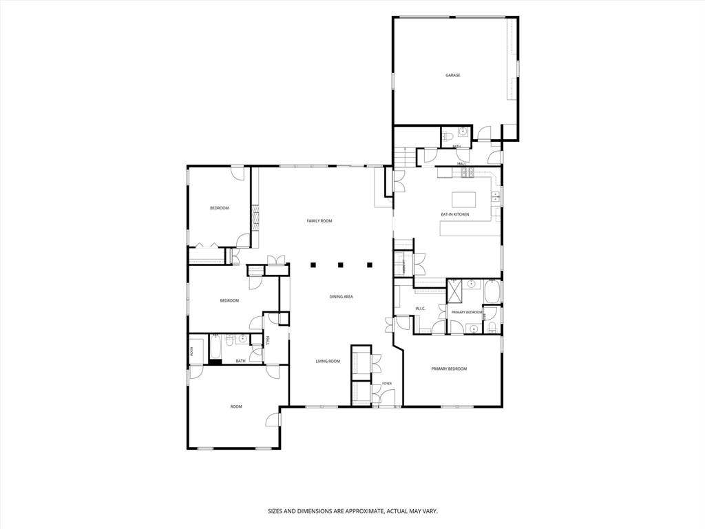 2720 Oates Drive, Mesquite, TX 75150 Floor plan