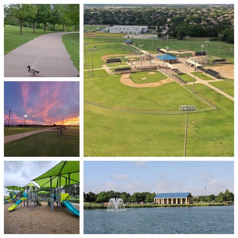 4100 Burnhill Drive, Plano, TX 75024 Russell Creek Athletic firlds and park nearby