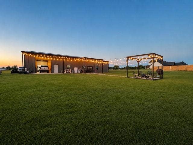 12093 County Road 152 W, Bullard, TX 75757 3 PLUS ACRES WITH A BACKYARD FOR THE WHOLE FAMILY TO PLAY IN RAIN OR SHINE - NIGHT OR DAY!