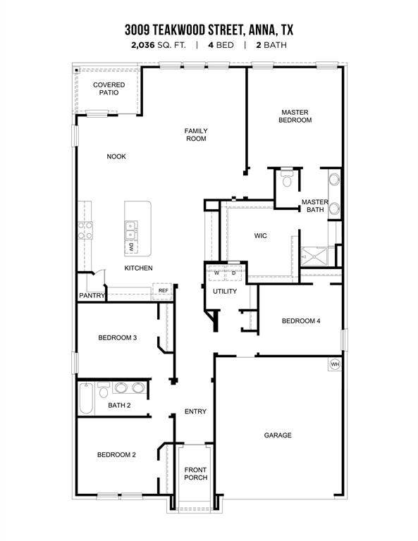 3009 Teakwood Street, Anna, TX 75409 3009 Teakwood Street, Anna, TX 75409