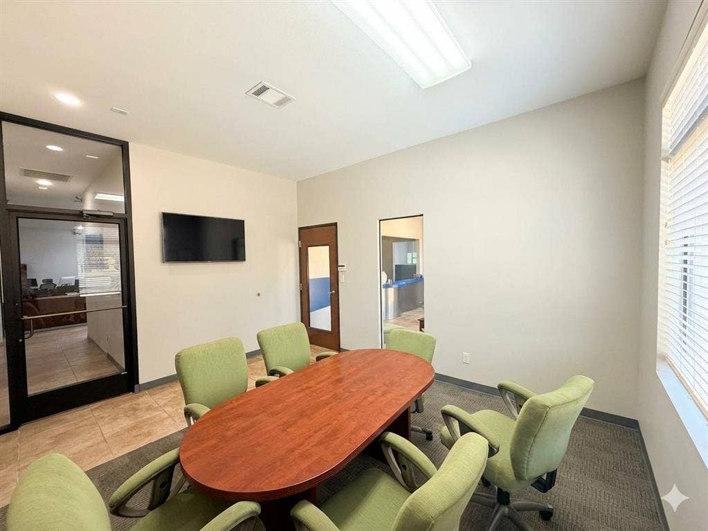 4512 Legacy Drive, #100, Plano, TX 75024 Recessed lighting and a wall-mounted display