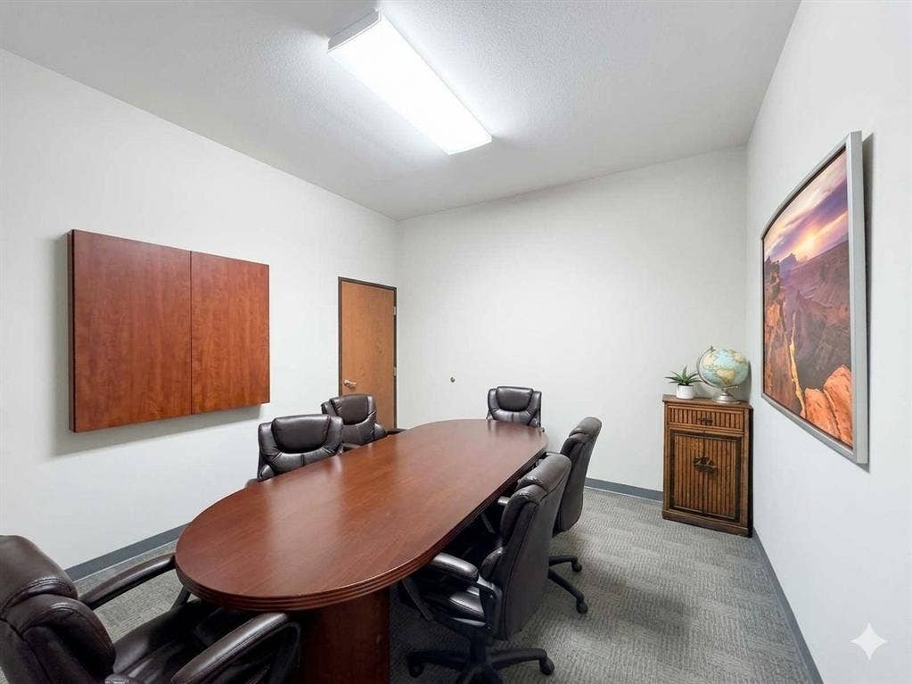 4512 Legacy Drive, #100, Plano, TX 75024 Recessed lighting illuminating a spacious room with light gray walls