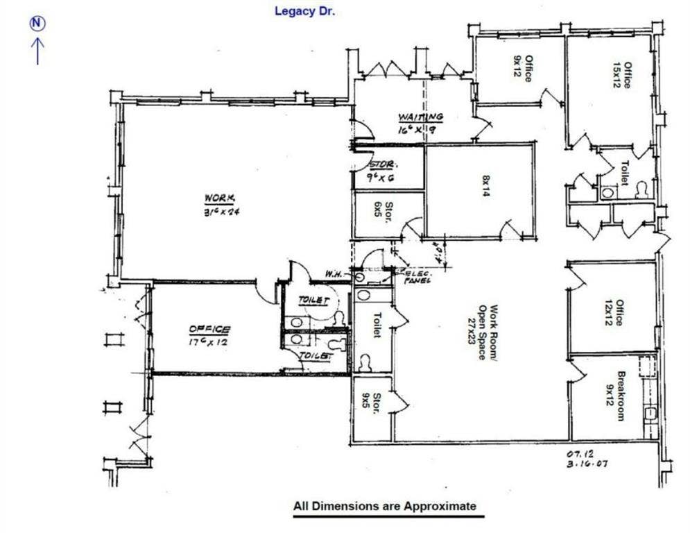 4512 Legacy Drive, #100, Plano, TX 75024 Floor plan
