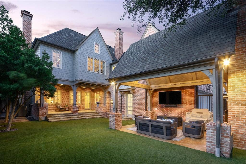 3637 Haynie Avenue, University Park, TX 75205 Back elevation