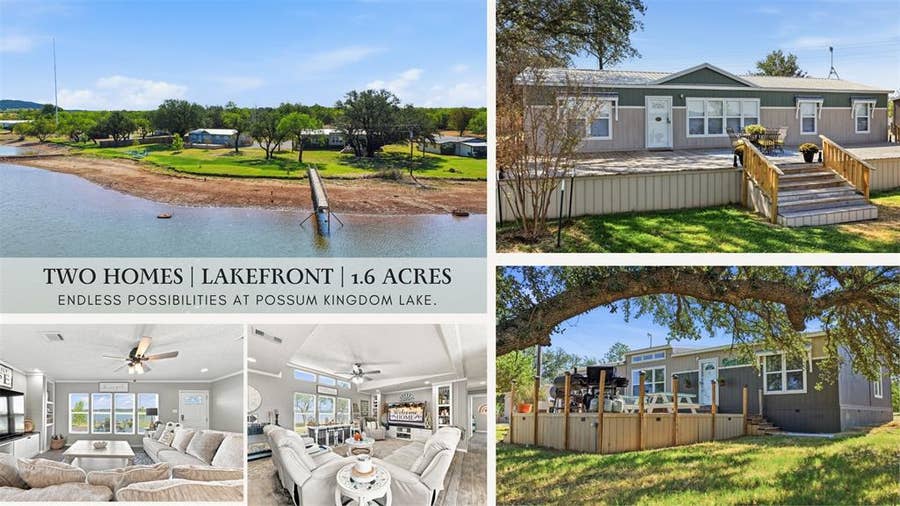 Property photo for 297 & 299 Rock Creek Road, Graford, TX