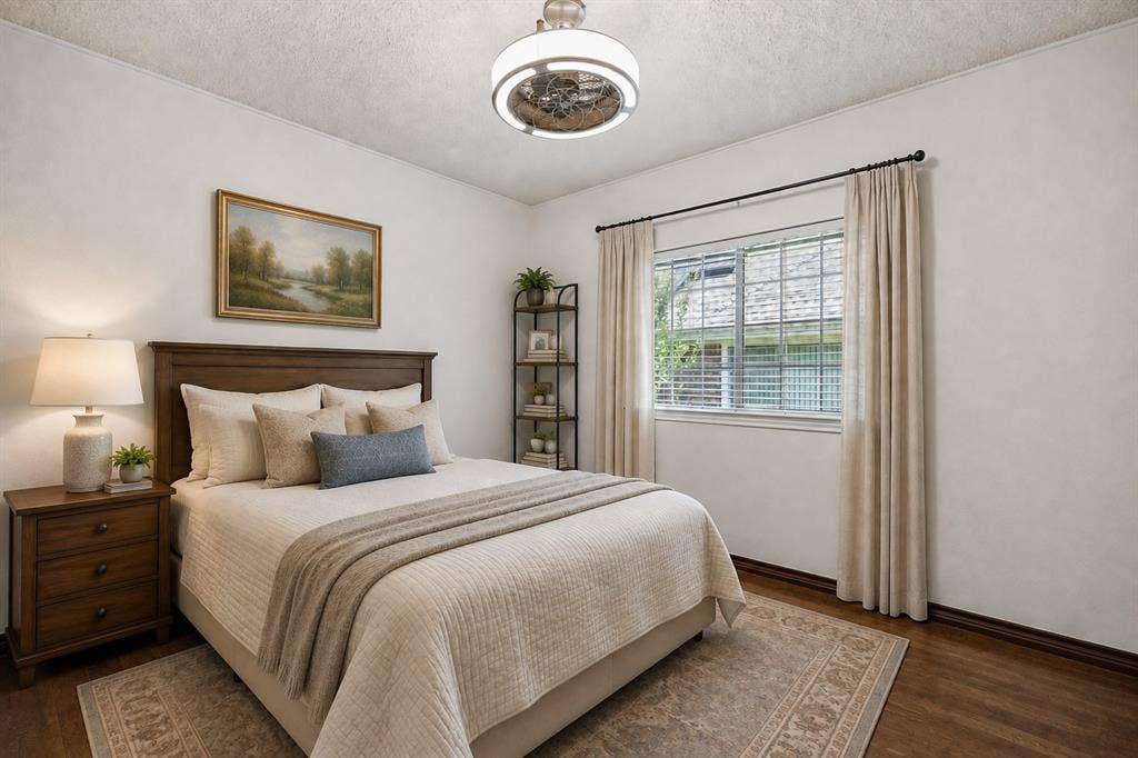 5905 Indian Hills Drive, Garland, TX 75044 Bedroom - Virtually Satged